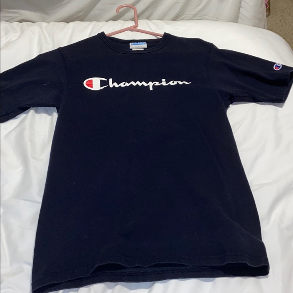 Navy Blue Woman’s Champion T-shirt